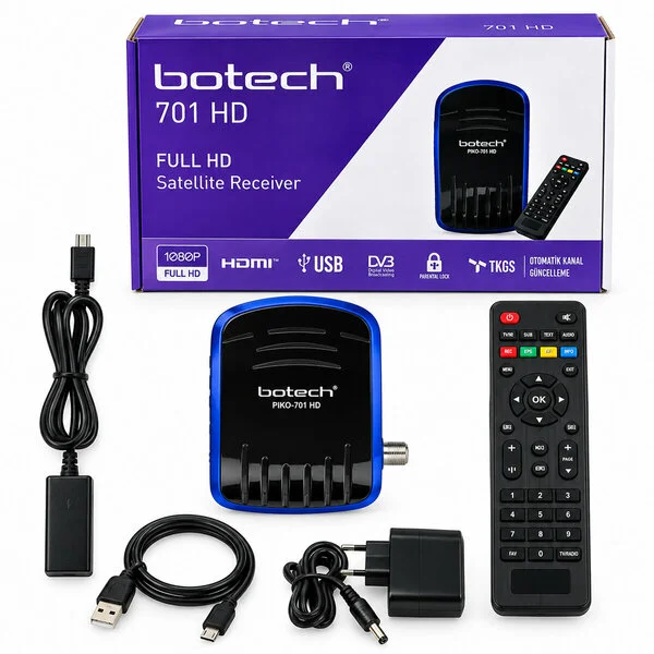 Hd Uydu Alıcısı Full Hd Hdmı - Usb - Wifi PIKO-701