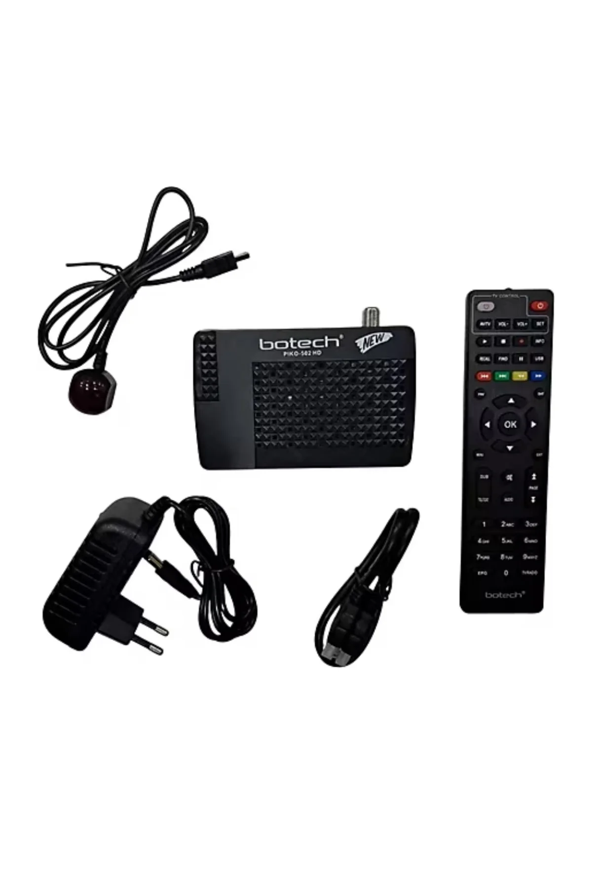 HD Uydu Receiver USB Medya Oynatıcı Özellikli Çok Dilli Menü Dest