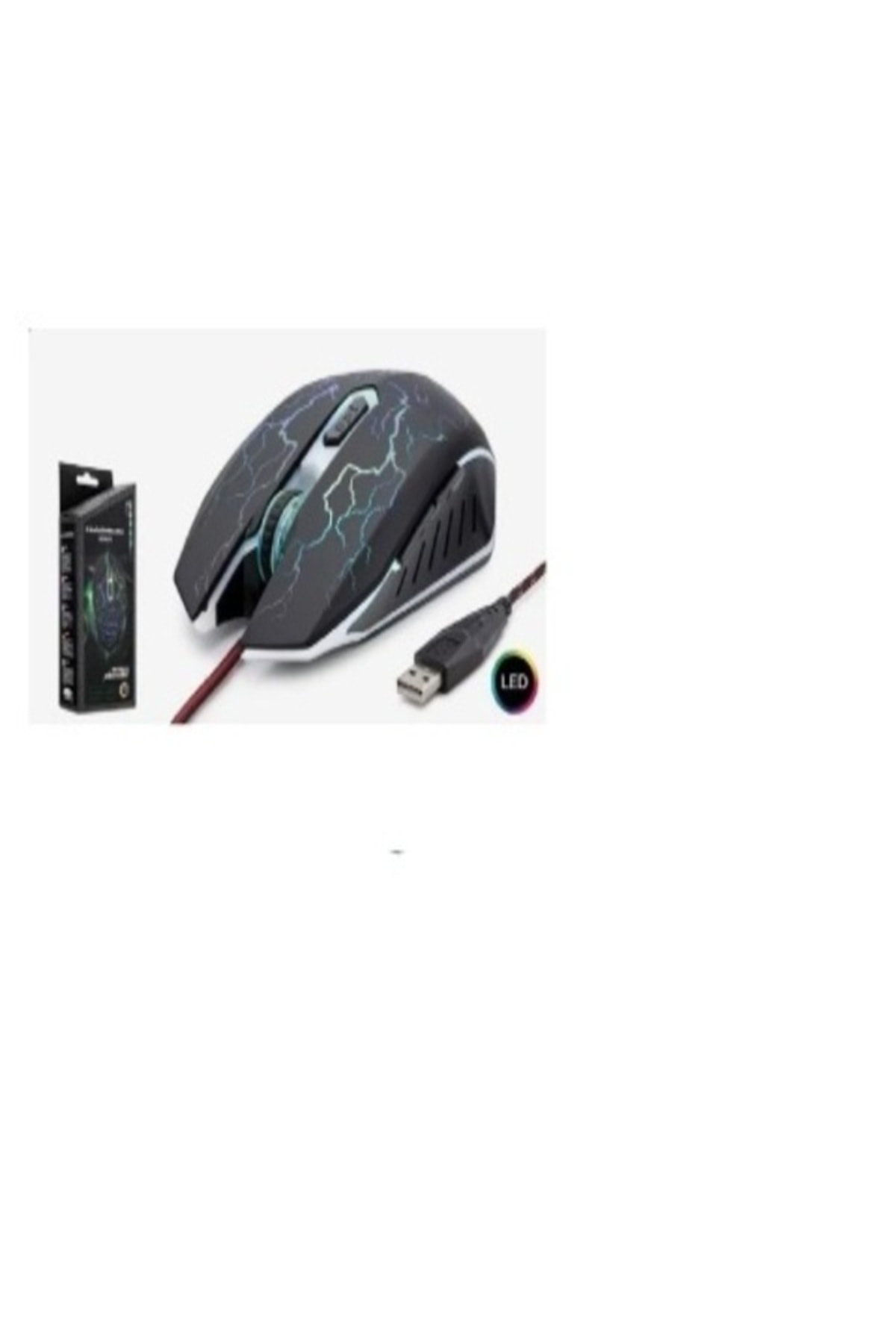 HD5671 2400DPI Renkli Oyuncu Mouse