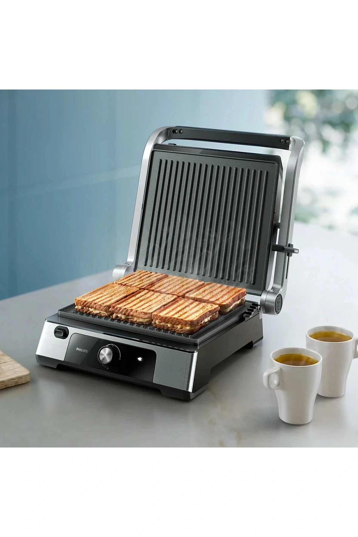 HD6301/90 2200 W Tost Makinesi + HD7301 Çay Makinesi Hediyeli