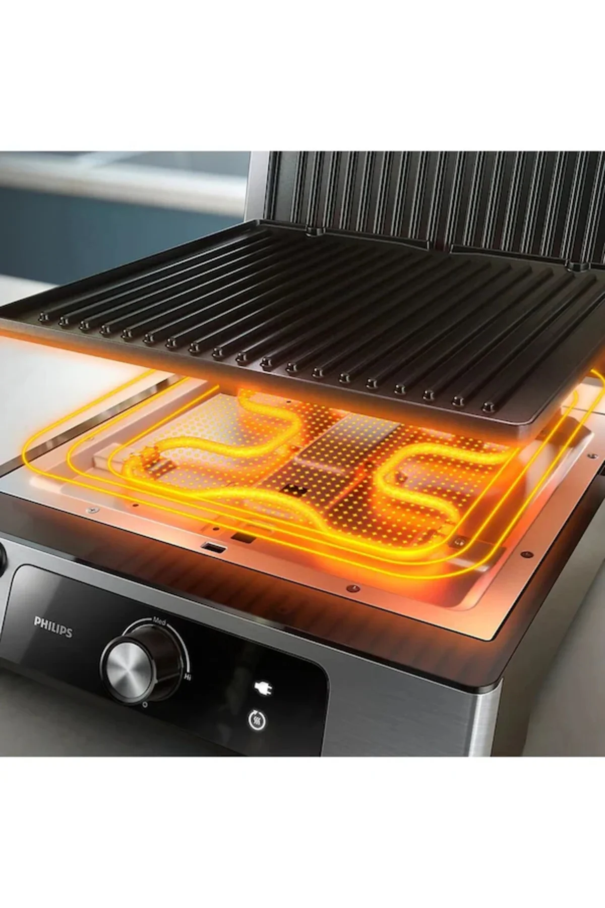 HD6301/90 2200W 5000 Serisi Izgara Ve Tost Makinesi