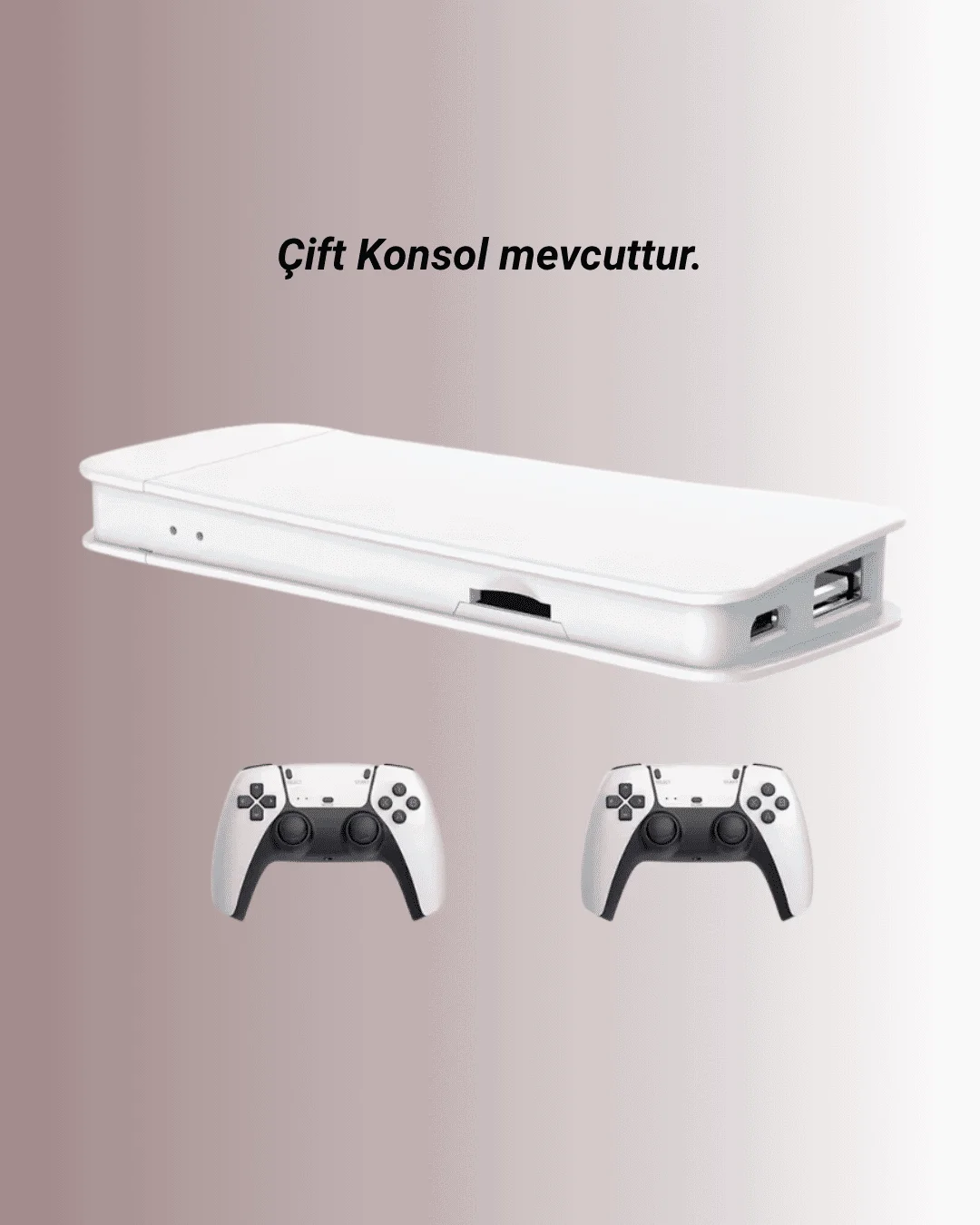 HDMI Çıkışlı Çift Kablosuz Kollu Retro Game Stick – M15