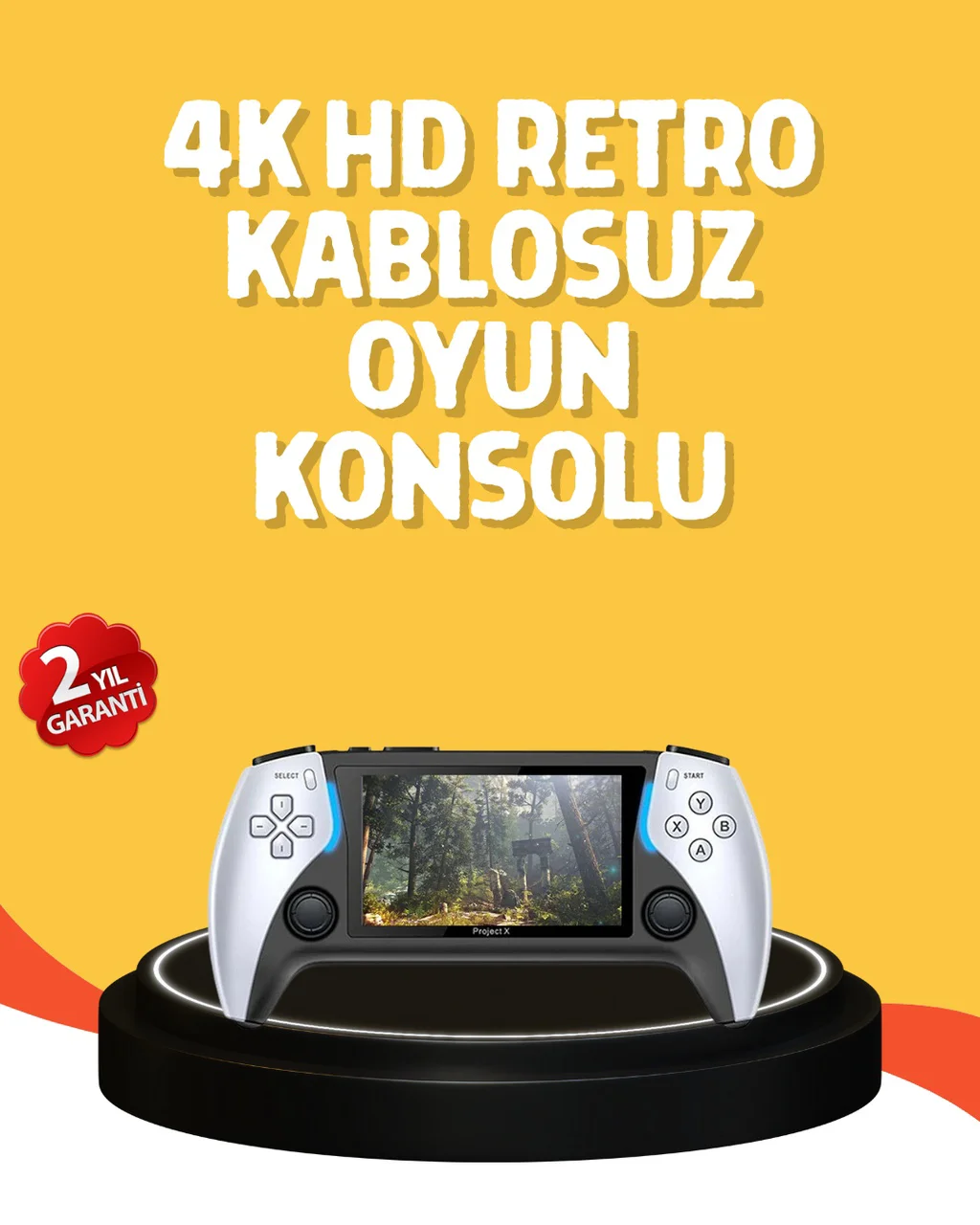 Hdmı Çıkışlı Çok Fonksiyonlu Renkli Ekranlı El Konsolu - Lisinya