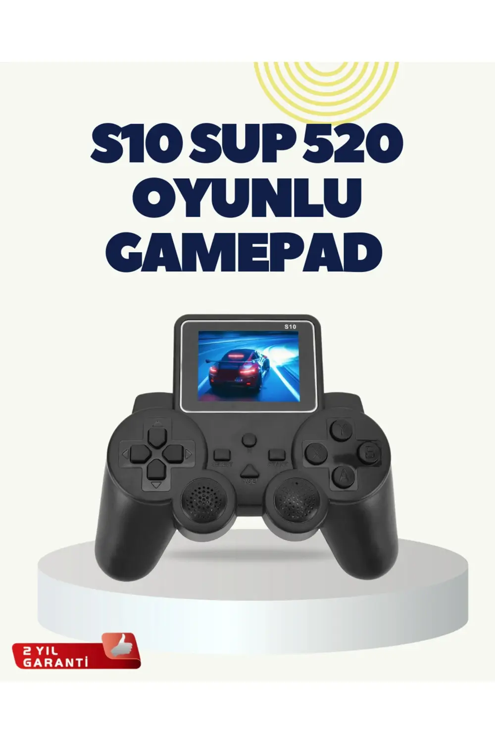 HDMI Destekli S10 Gamepad 520 Oyunlu TV’ye Bağlanabilir Atari 202