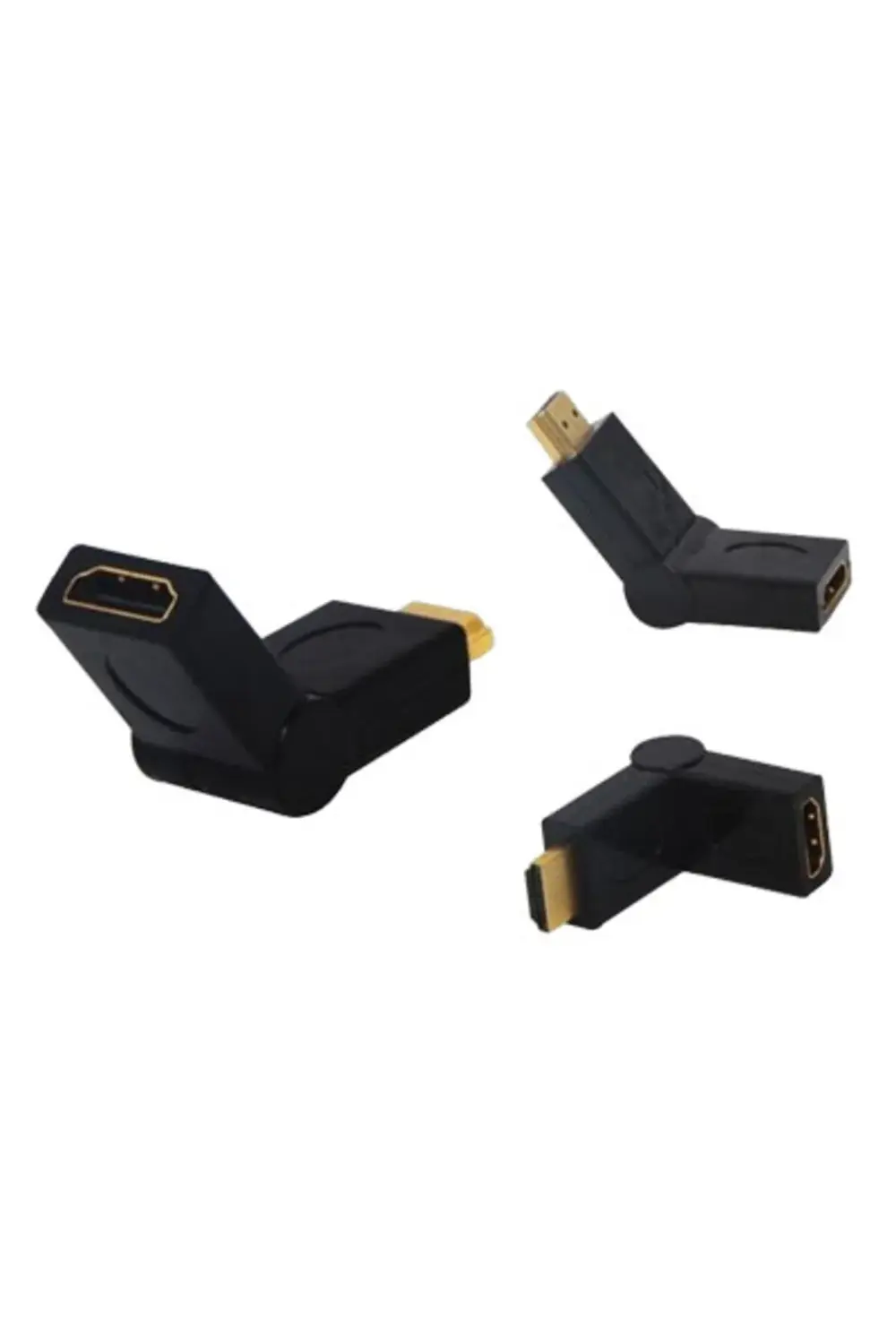 HDMI ERKEK DİŞİ ARA OYNAR BAŞLI APARAT (4738)