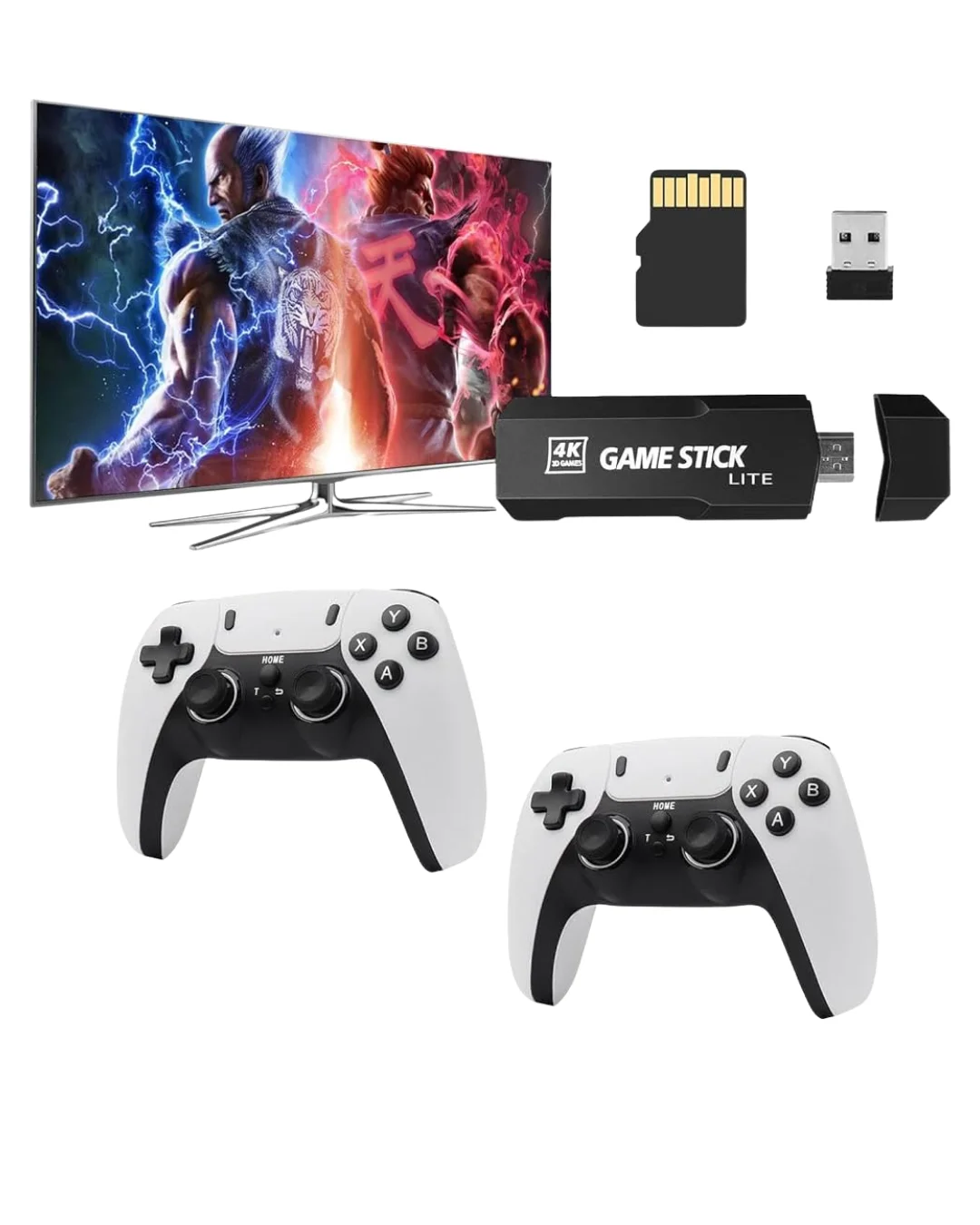 HDMI Girişli Retro Oyun Çubuğu 2 Kişilik Kablosuz