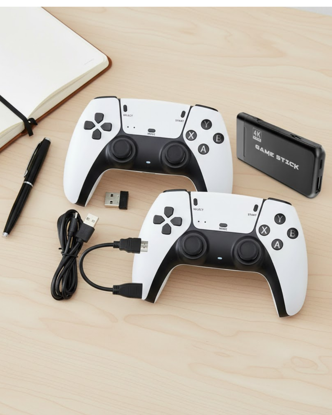 HDMI Girişli Retro Oyun Çubuğu 2 Kişilik Kablosuz