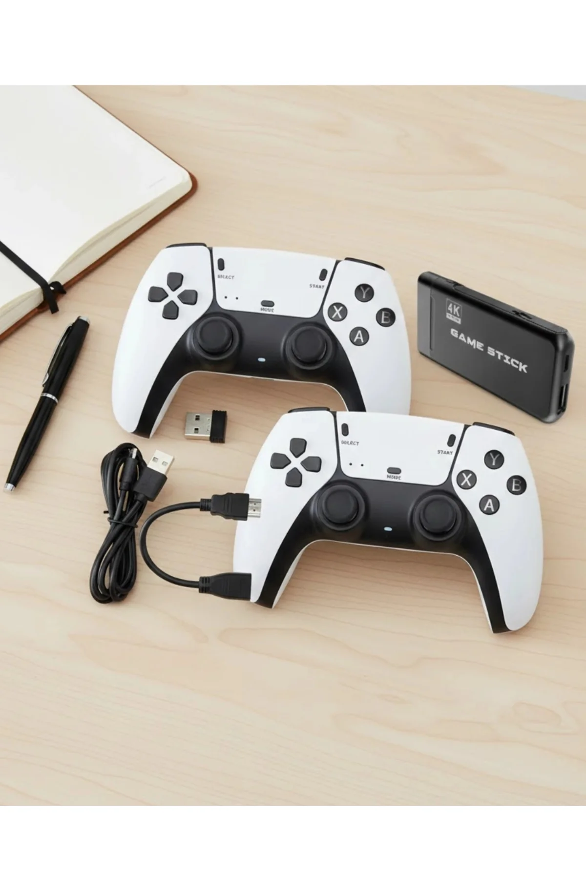 HDMI Girişli Retro Oyun Çubuğu 2 Kişilik Kablosuz