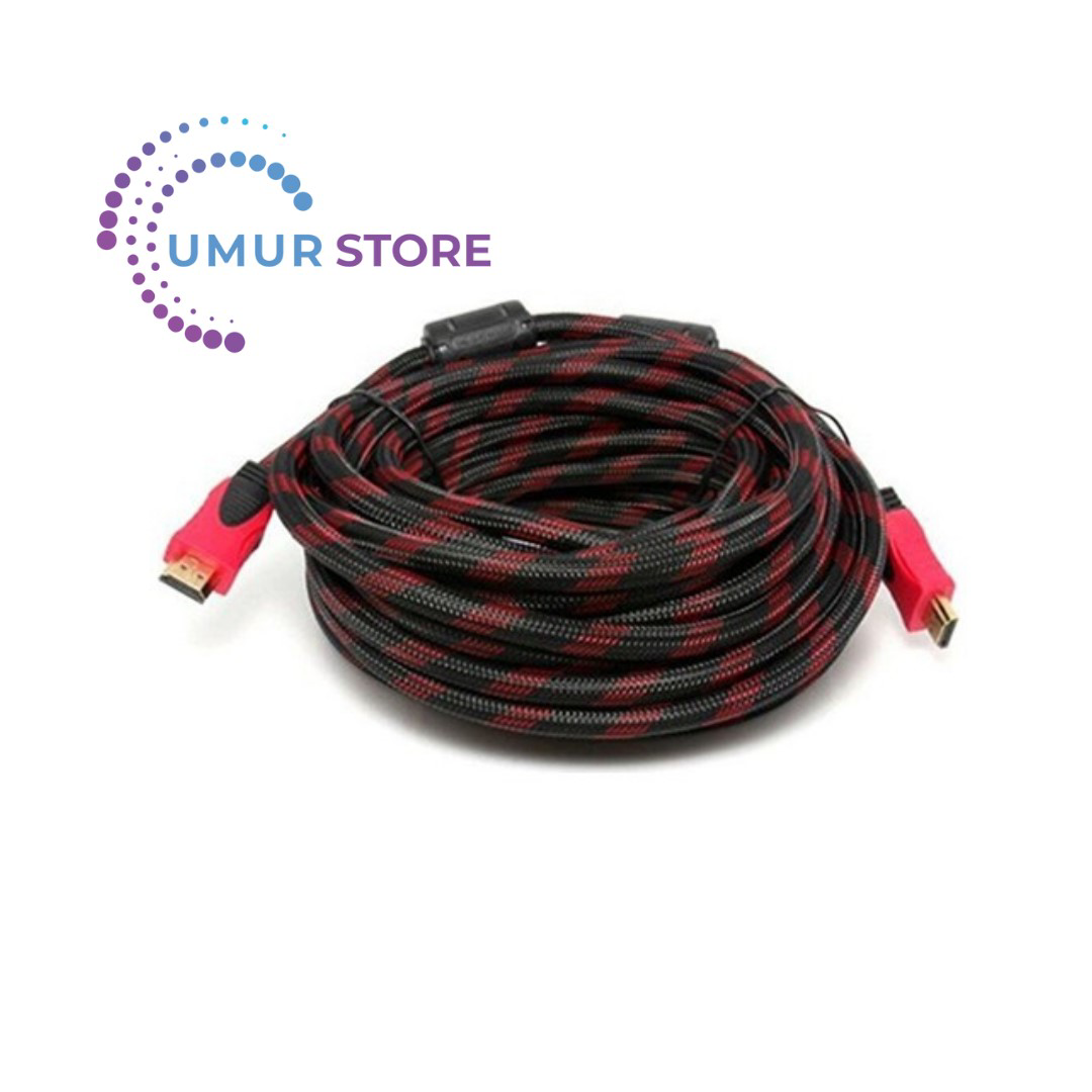 Herz Hdmi Kablo 15 Metre 3D 4K Full Hd Hdmi Tv Uydu Alıcısı Kablosu