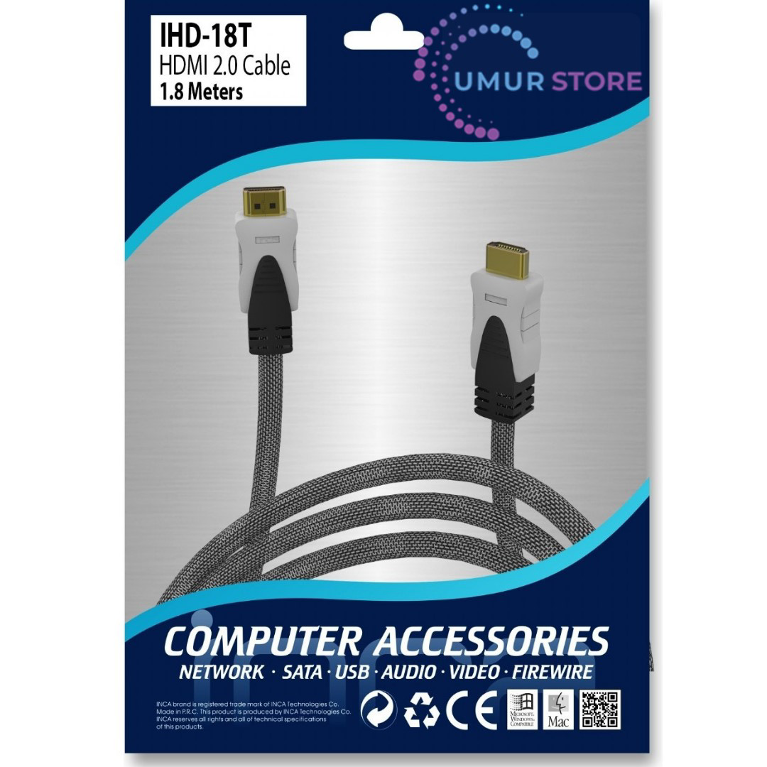 Herz Hdmi Kablo 2.0 1.8 Metre