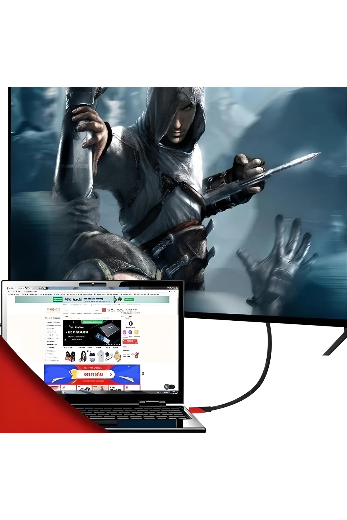 HDMI Kablosu 3 Metre HDTV Bilgisayar Uydu Görüntü Ses Full HD Sar