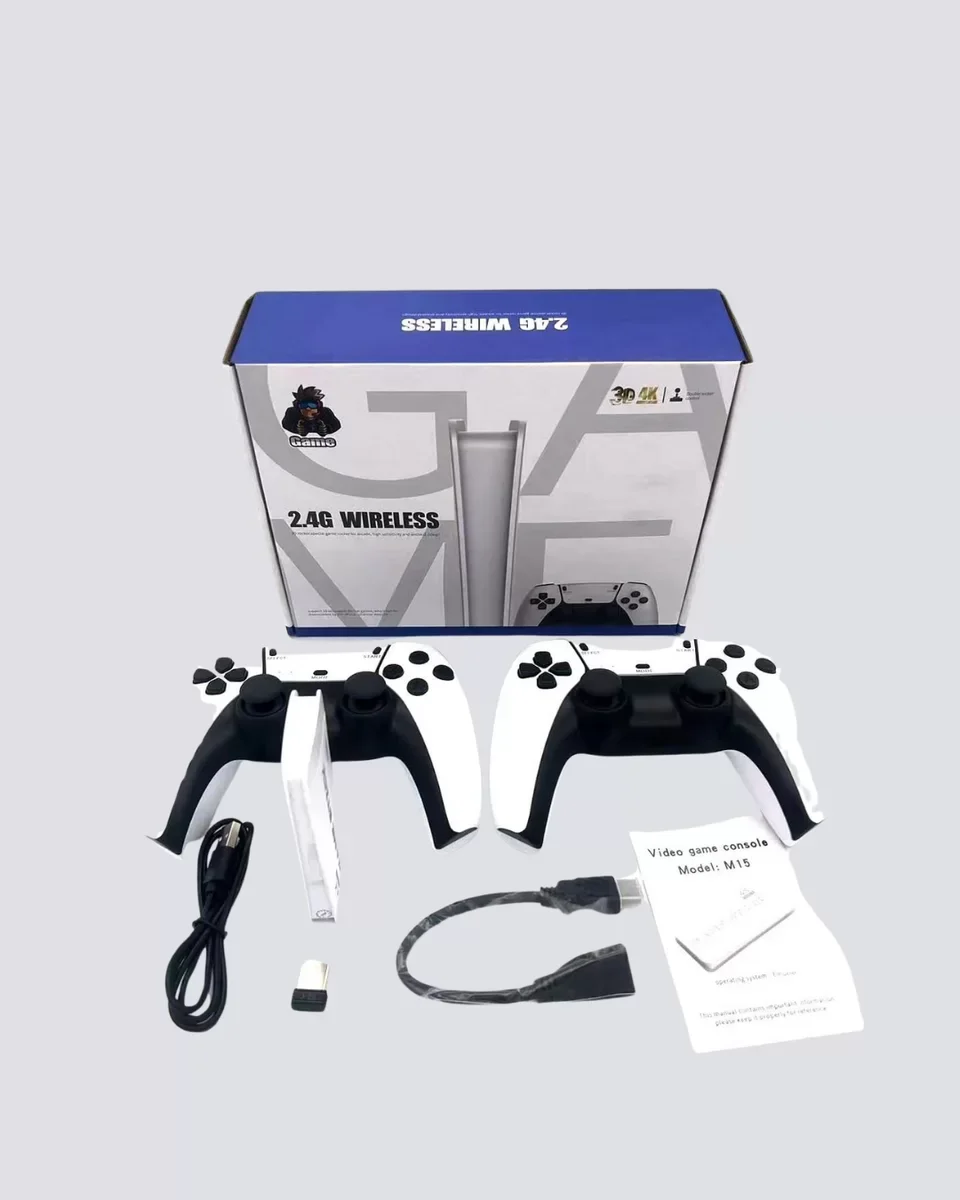 HDMI Kablosuz 20.000 Oyunlu Retro Oyun Konsolu - 4K HD Görüntü ve 2.4G Kontrolcü
