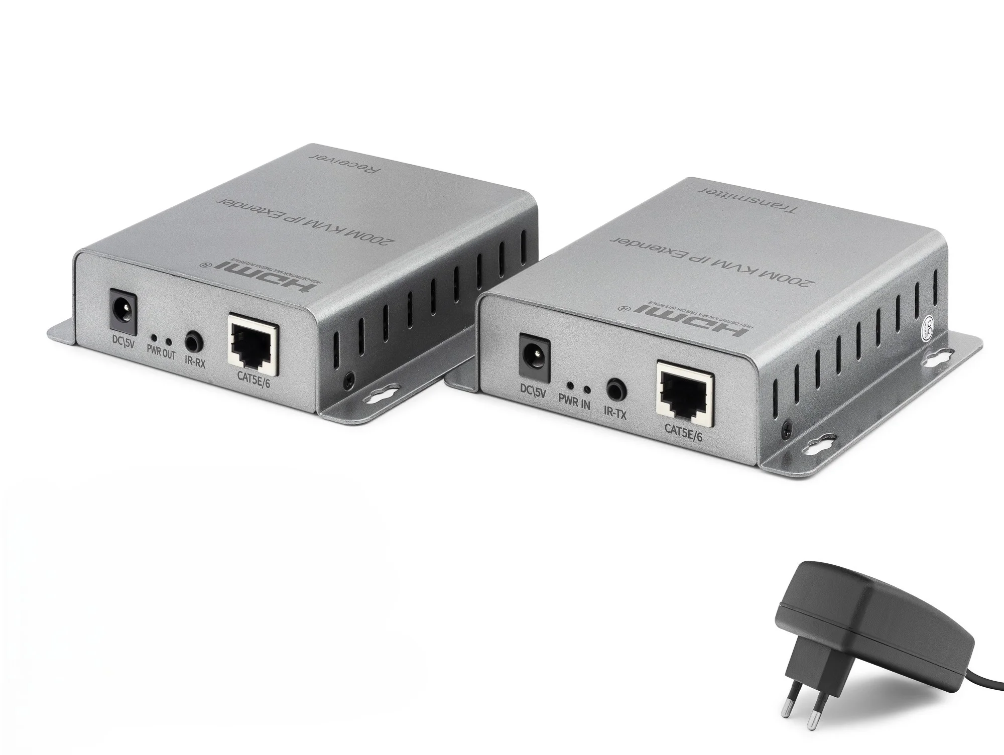 Hdmı Kvm Ip Extender Loop Out Ir 1080p 60 Hz 200 M HDX1343