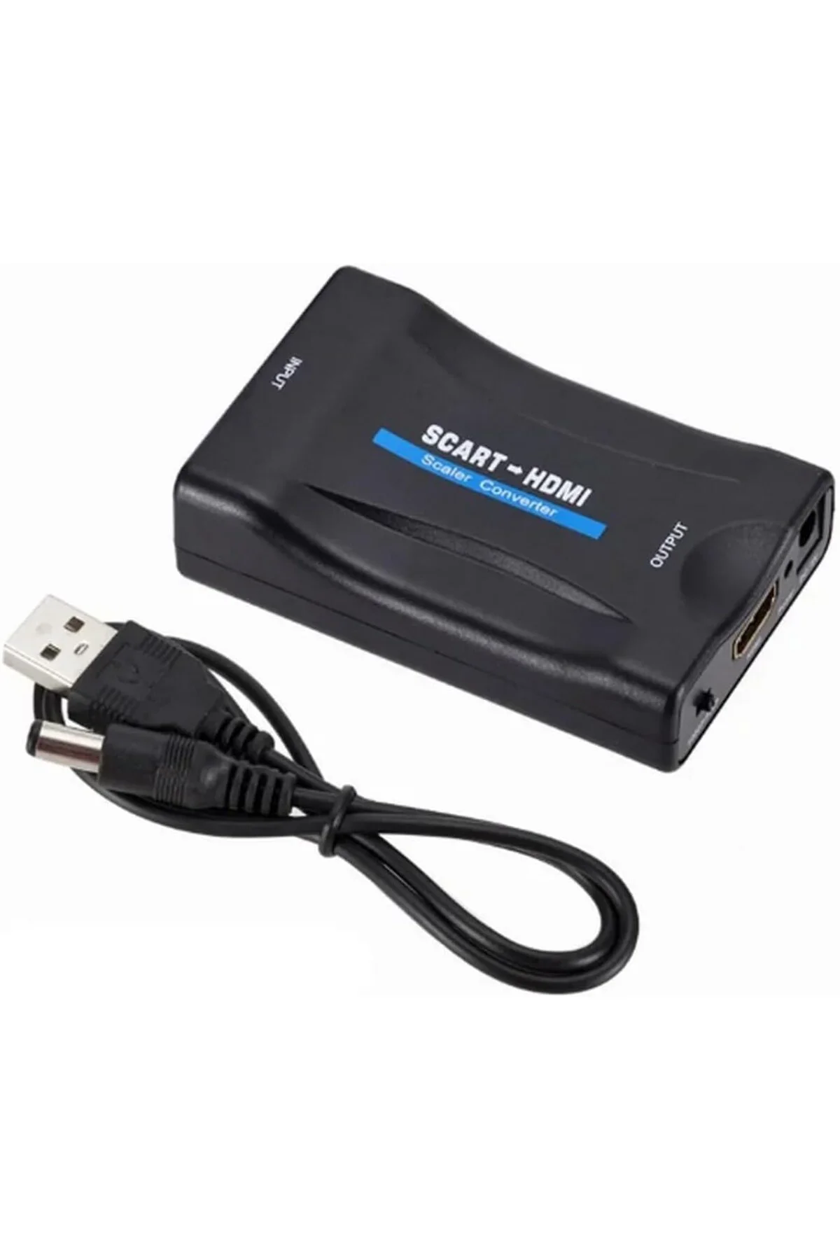 HDMI to SCART Aktif Çevirici Dönüştürücü Adaptör, Av Video Çeviri