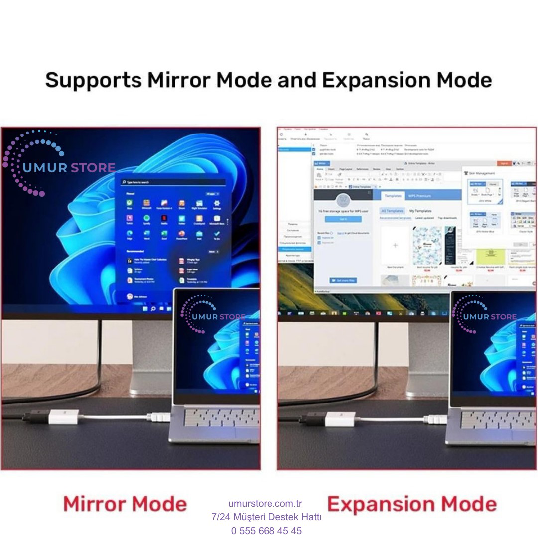 Herz Hdmi To Vga Dönüştürücü 1080P&60Hz