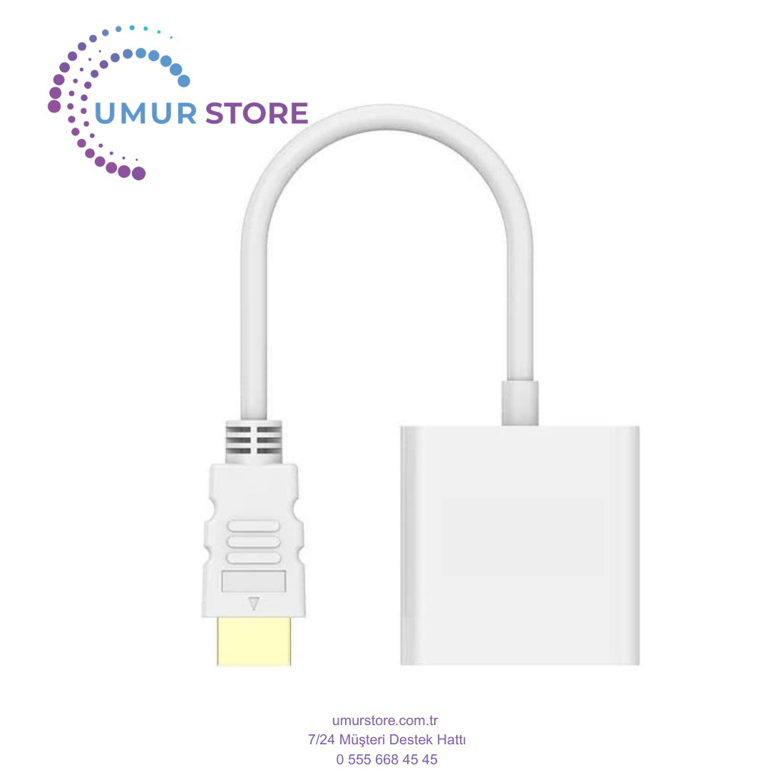 Herz Hdmi To Vga Dönüştürücü 1080P&60Hz
