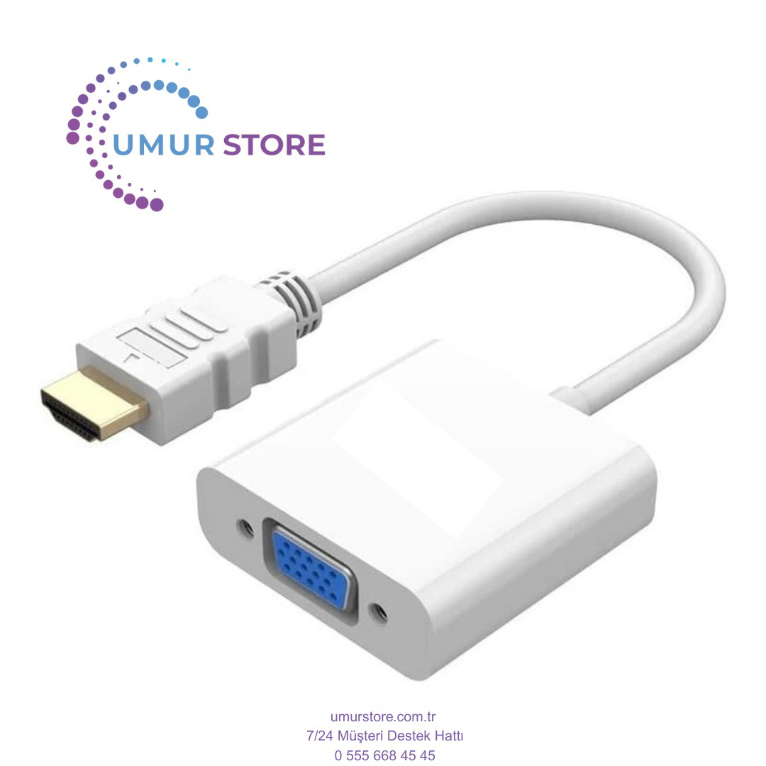 Herz Hdmi To Vga Dönüştürücü 1080P&60Hz