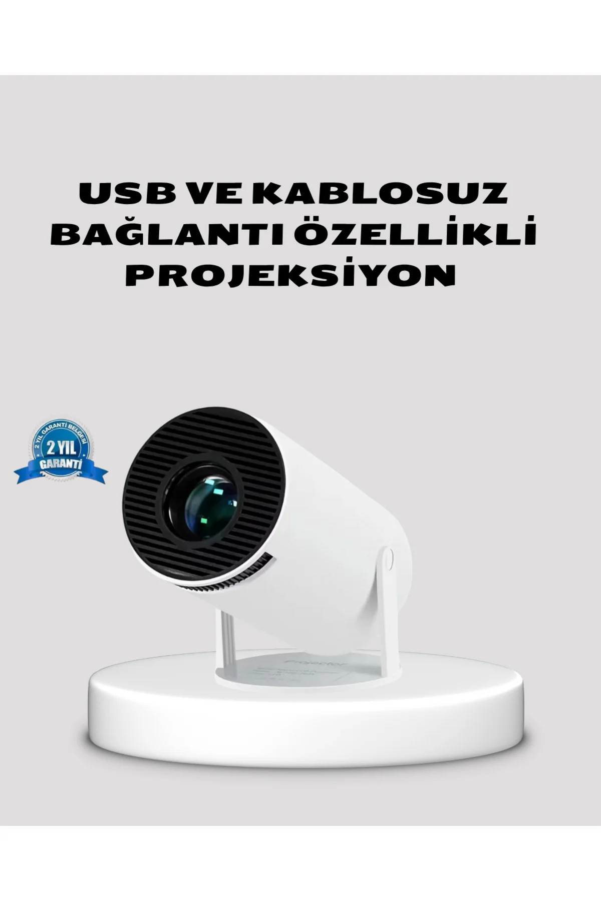 Hdmi Usb Bağlantılı 4K Destekli Taşınabilir Projeksiyon Cihazı Hdmi Usb Bağlantılı 4K Destekli Taşınabilir Projeksiyon Cihazı