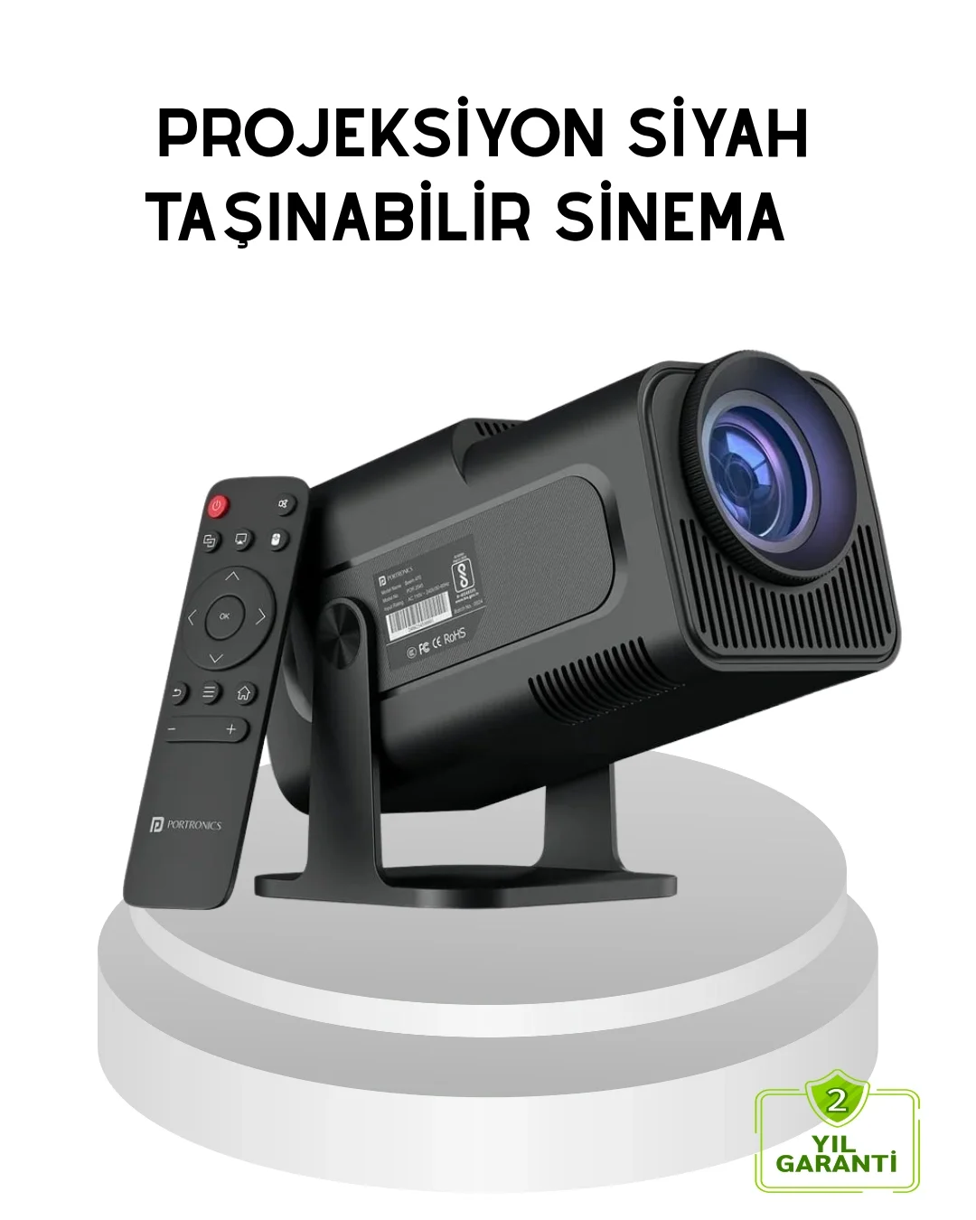HDMI USB Girişli Akıllı Projeksiyon Cihazı Taşınabilir Düşük Tüketimli Fiyatı, Yorumları ve Özellikleri