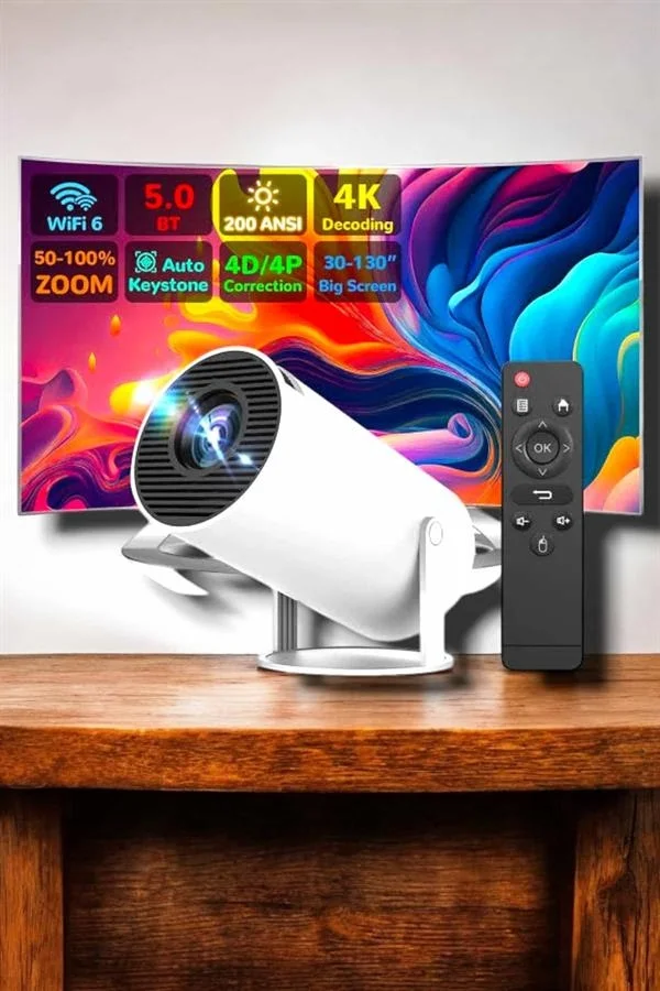 HDMI ve Full HD Teknolojili 160 ANSI Lümen Kablosuz Projeksiyon Y