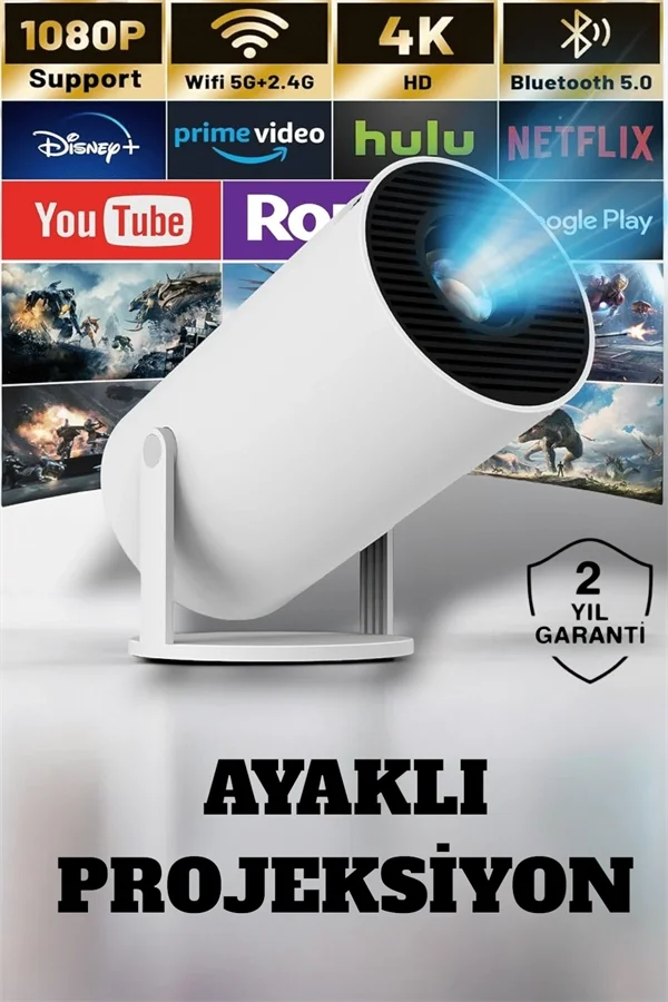 HDMI ve Full HD Teknolojili 160 ANSI Lümen Kablosuz Projeksiyon Y