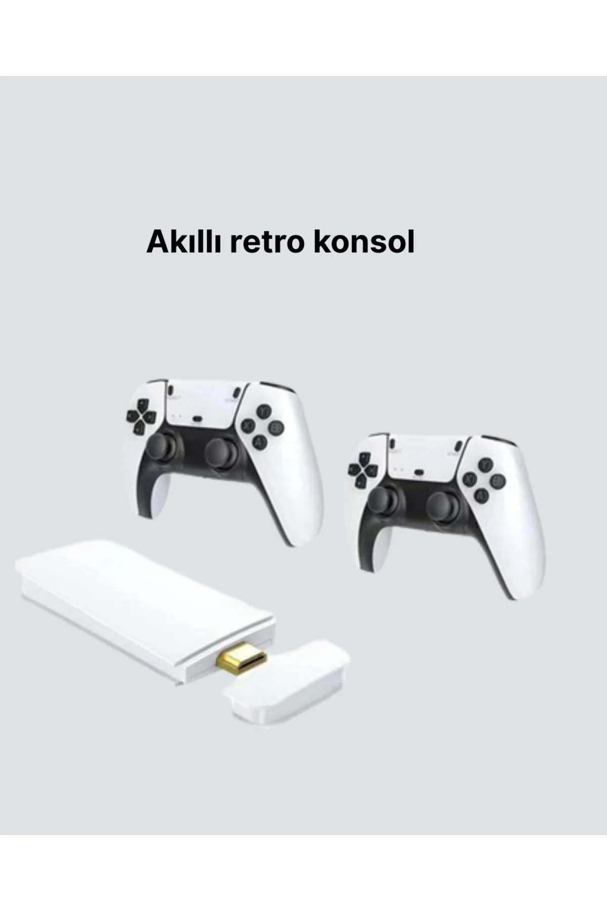 HDMI ve Kablosuz Kontrolcülü 20.000 Oyunlu Retro Oyun Konsolu - L
