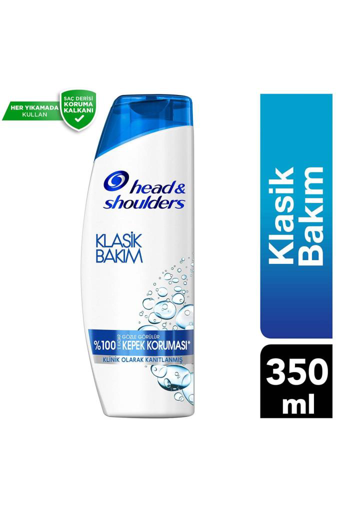 Head&Shoulders Klasik Bakım Kepeğe Karşı Etkili Şampuan 350 ml Head&Shoulders Klasik Bakım Kepeğe Karşı Etkili Şampuan 350 ml