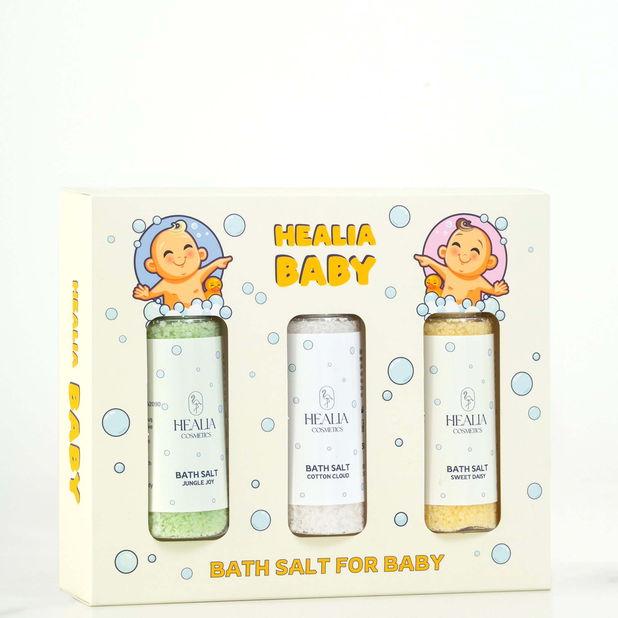 HEALIA COSMETICS KIDS BANYO TUZU BABY 3'LU SET