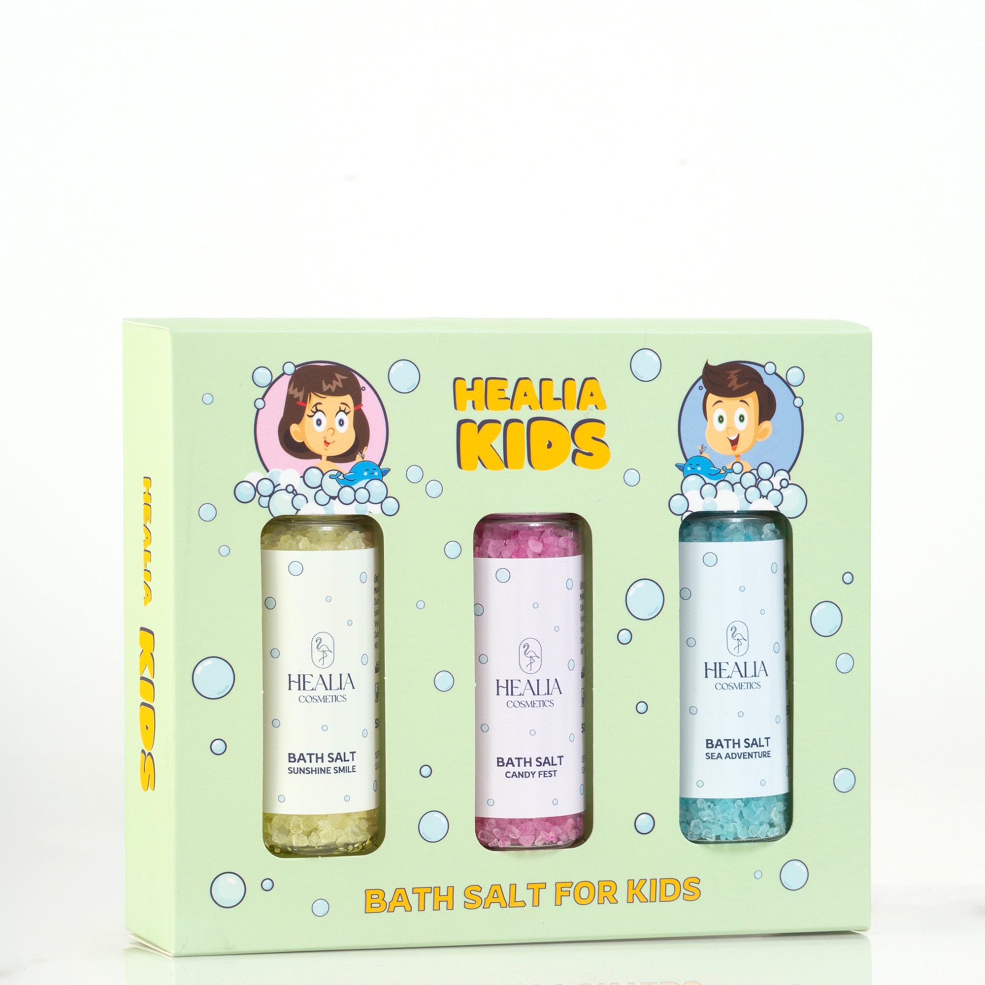 HEALIA COSMETICS KIDS BANYO TUZU YUNUS 3'LU SET