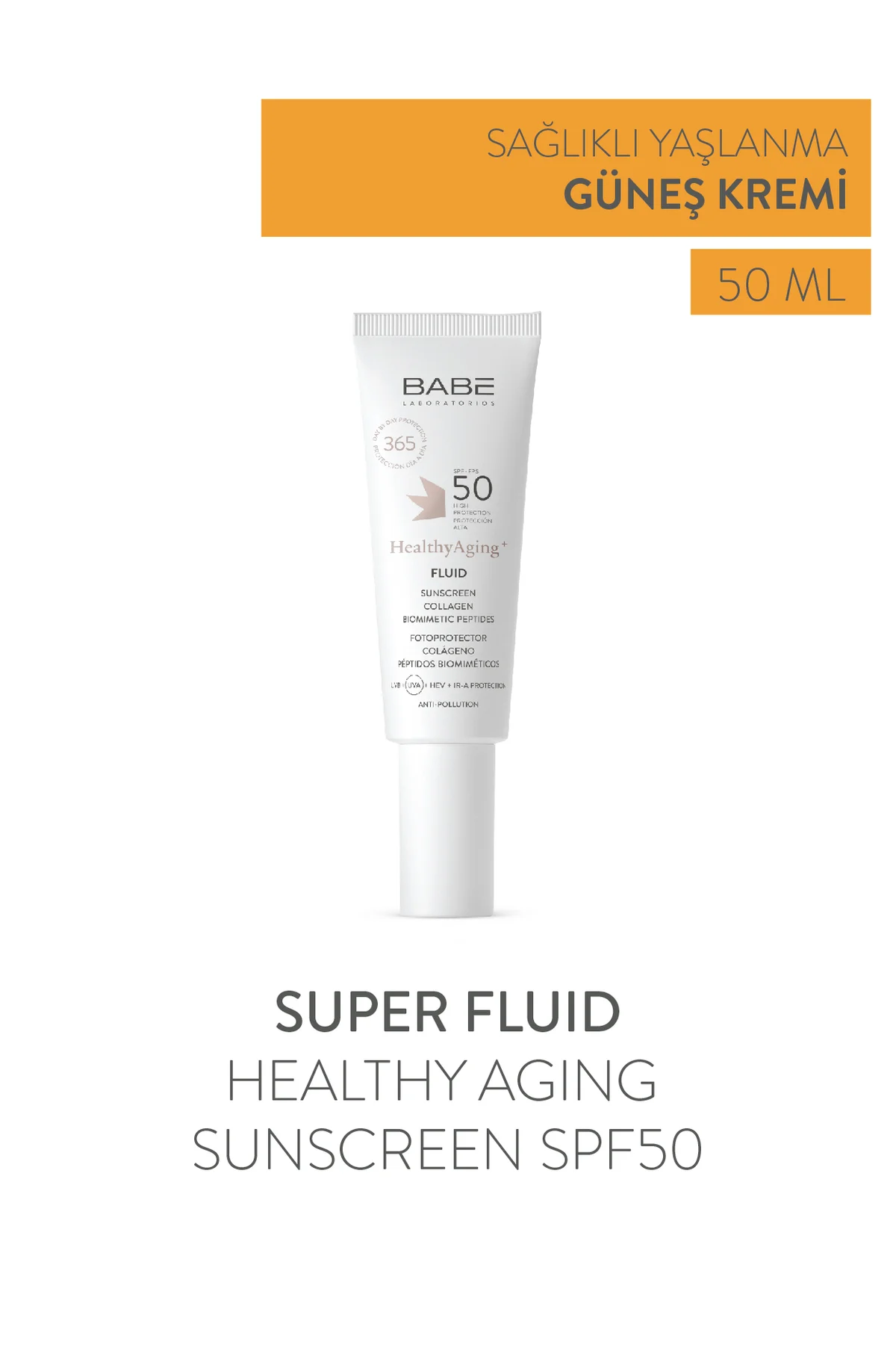 Healthy Aging Fluid Sunscreen Spf 50 40 ml