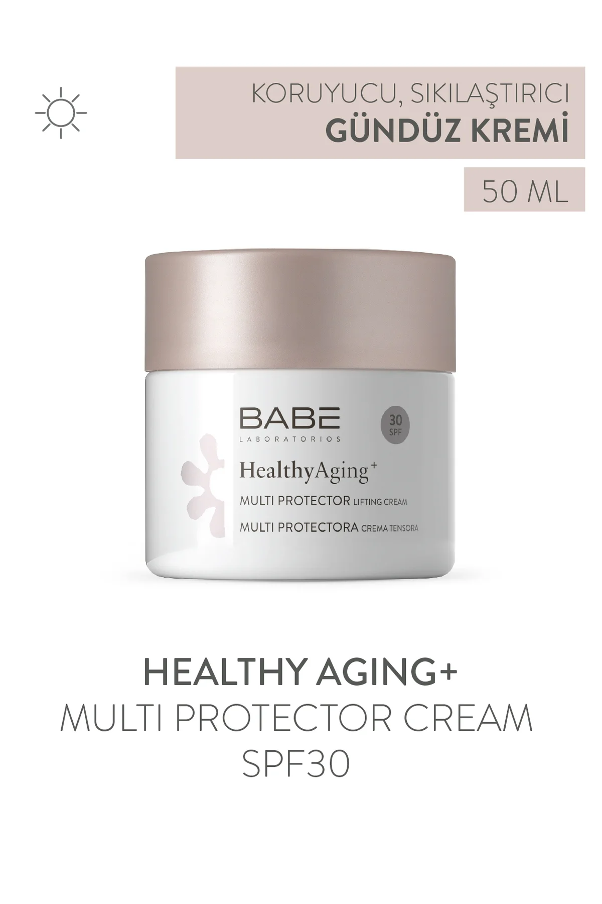 Healthyaging+ Multi Protector Cream SPF30 50ml - Güneş Koruyuculu Lifting Krem