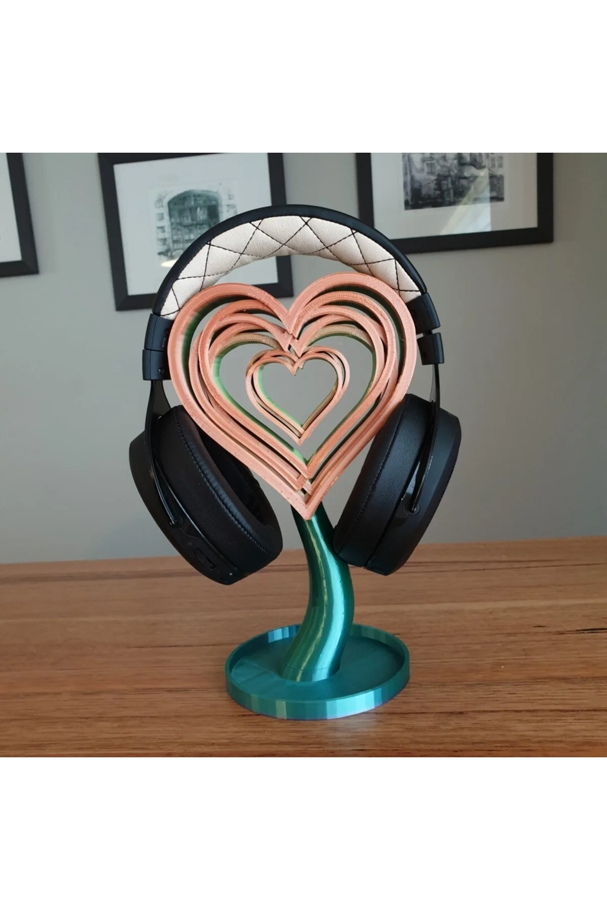 Heart Love Kalp Kulaklık Standı Kulaklık Askısı