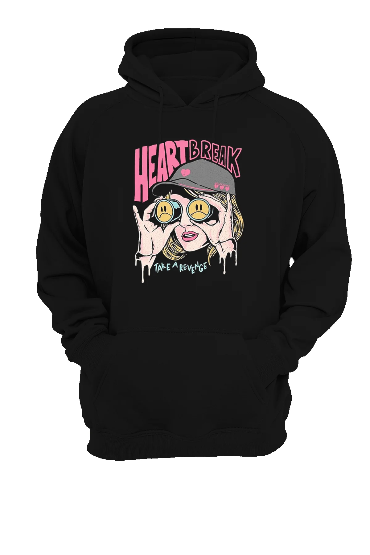 Hearth Break Baskılı, 3 iplik. Şardonlu, İçi Polar, Kalın, (600 gr.) Sweatshirt