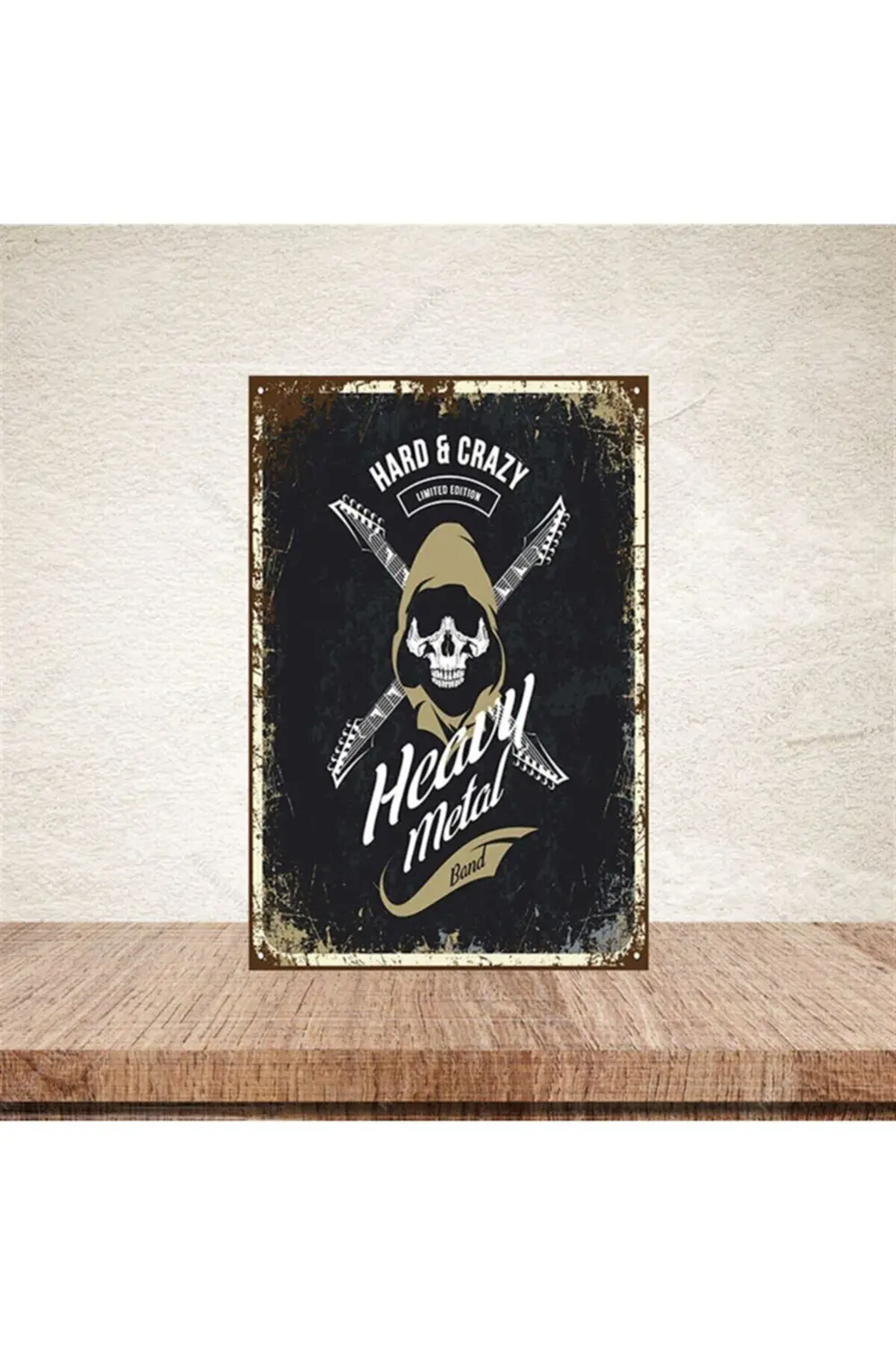 Heavy Metal 20-30 Cm Retro Ahşap Poster Fiyatı, Yorumları ve Özellikleri