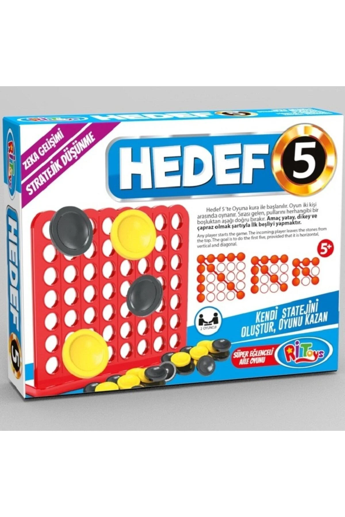 Hedef 5 Zeka Ve Strateji Akıl Oyunu Sürükleyici Rakip Oyun