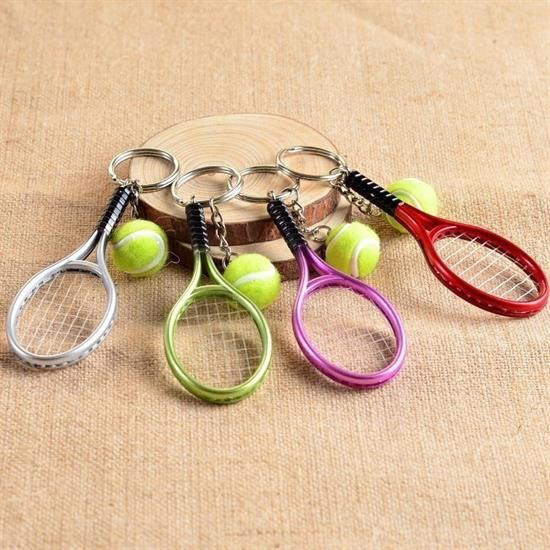 Woody Sofia Hediye Anahtarlik Gerçekçi Tenis Raketi Tasarimli Şik Anahtarlik 