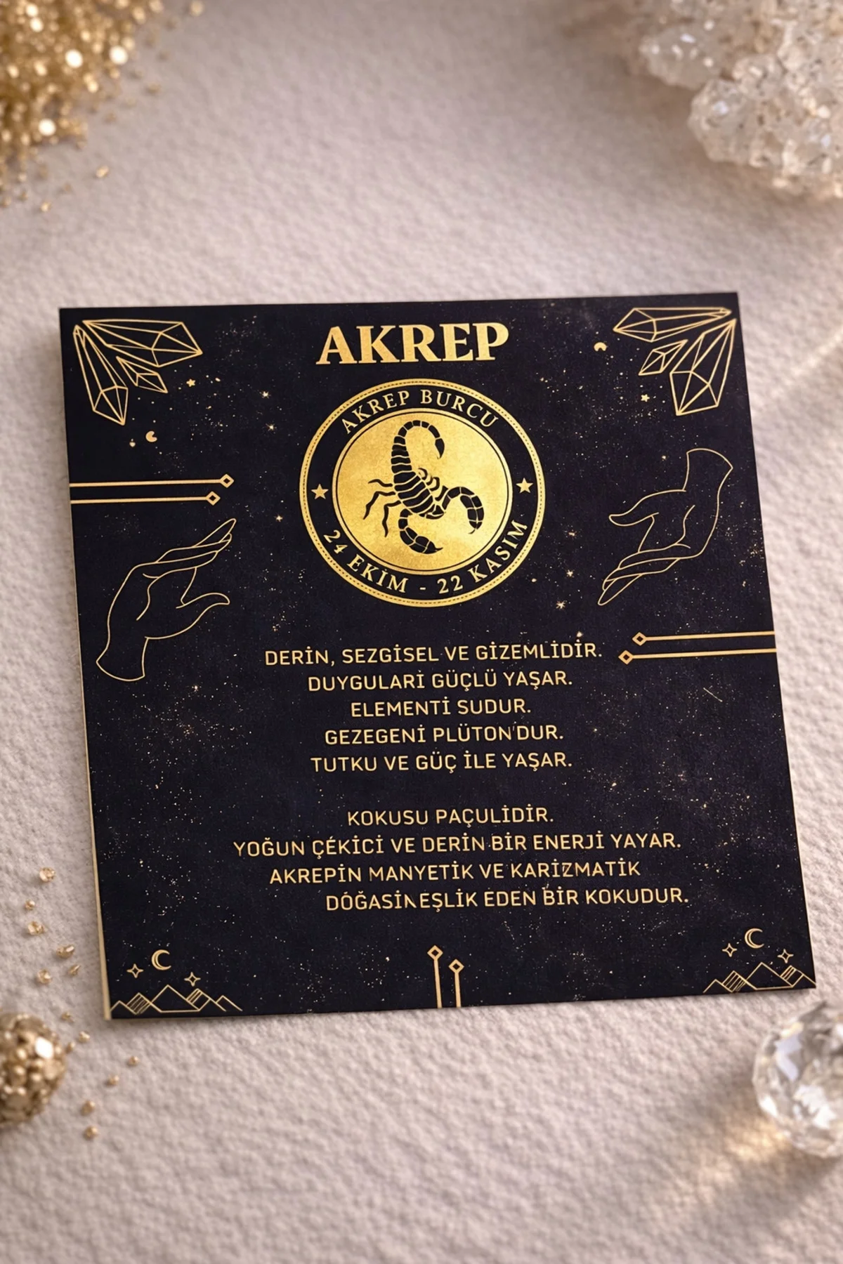 Hediye Kokulu Mum Burç Seti %100 Doğal (Soya Wax)