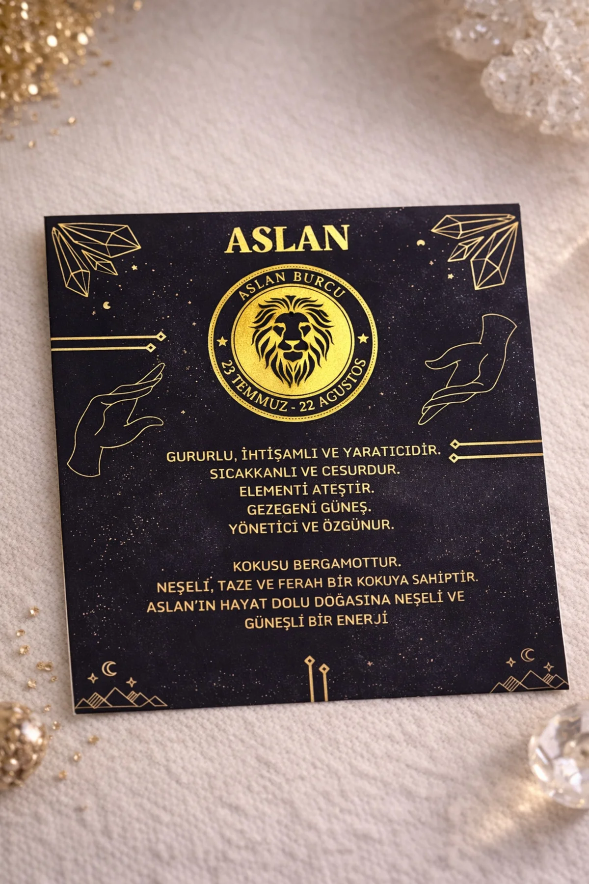 Hediye Kokulu Mum Burç Seti %100 Doğal (Soya Wax)