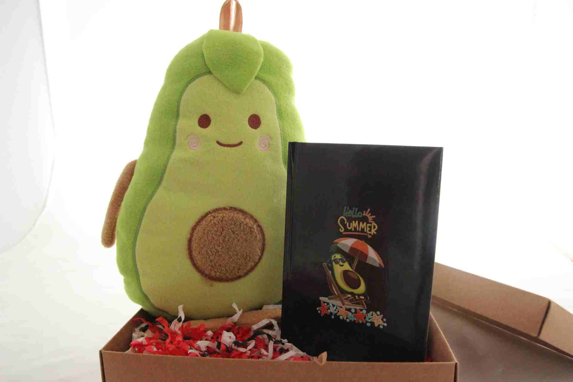 İhtiyaçavm Hediye Kutusu Avokado - Yastık Ve Defter Hediye Seti