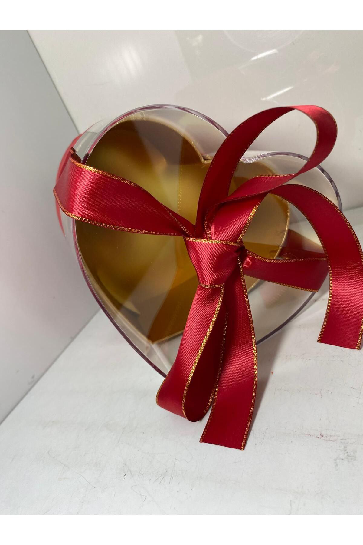 Elif Aksesuar Hediye Kutusu Kırmızı Kalp