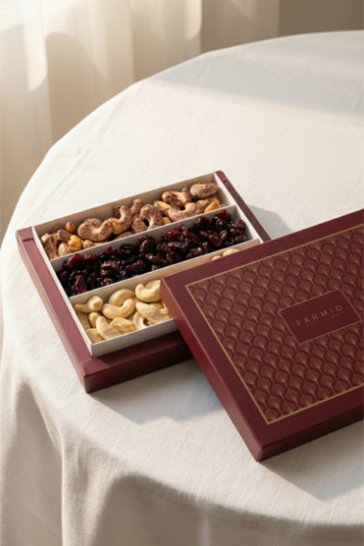 Hediyelik Karışık Kuruyemiş 350gr – Zarlı Kaju, Turna Yemişi, Çiğ