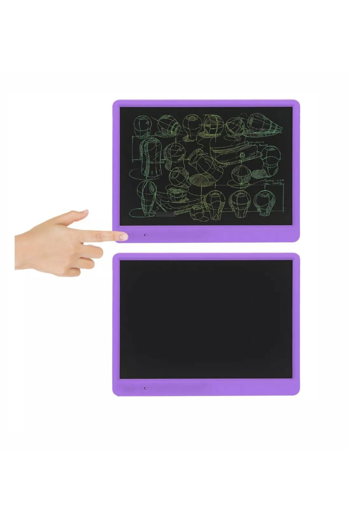 Oyuncak Store Hediyelik Renkli Writing Tablet Lcd 15 İnç Kalemli Çizim Yazı Tah