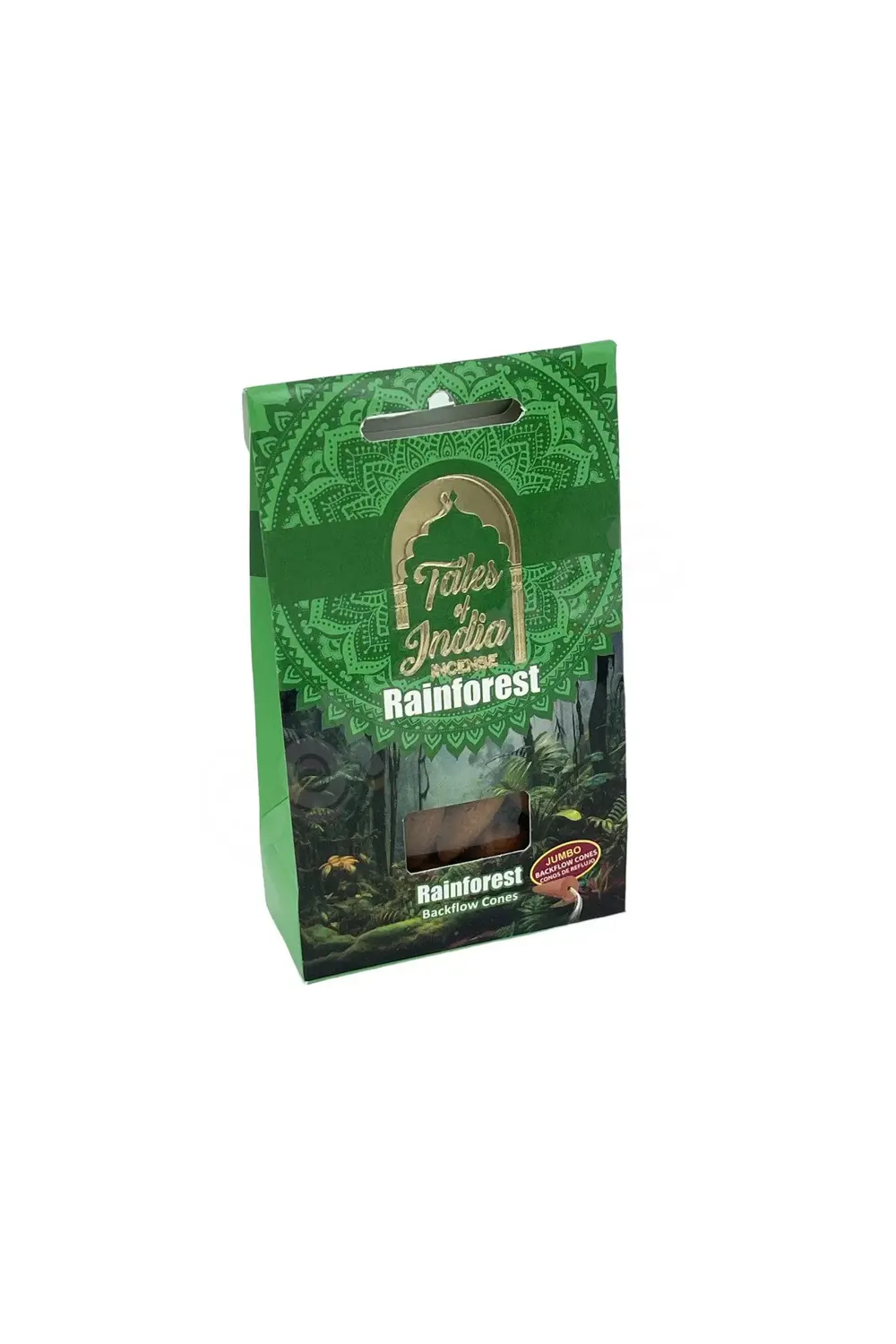 Hediyelik Yağmur Ormanları Kokulu Okçu Geri Akış Tütsü