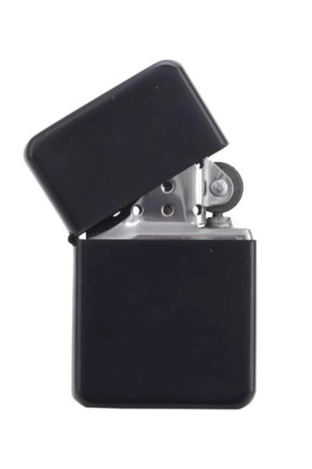 Hediyelik Zarif Siyah Benzinli Çakmak - Lisinya