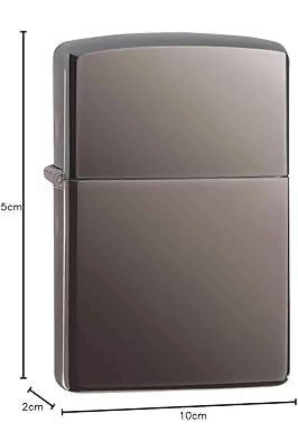 Hediyelik Zarif Siyah Benzinli Çakmak