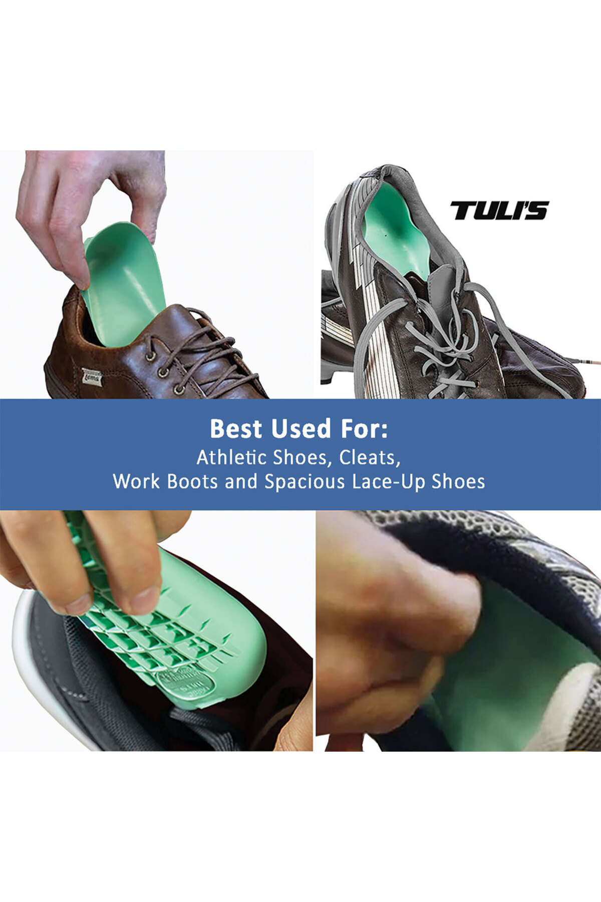 Tuli's Heel Cups Topukluk 1 Çift (80 Kg Alti Kullanim) Medium (Regular)