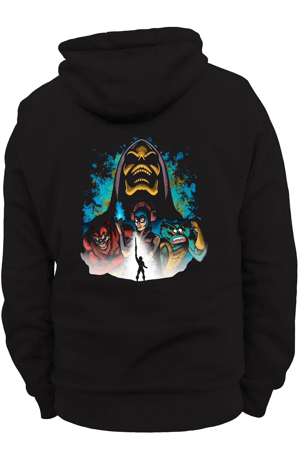 Heeman Arka Baskılı, %100 Pamuk, 3 Ipl. Şardonlu, Içi Polar, Çok Kalın Hoodie