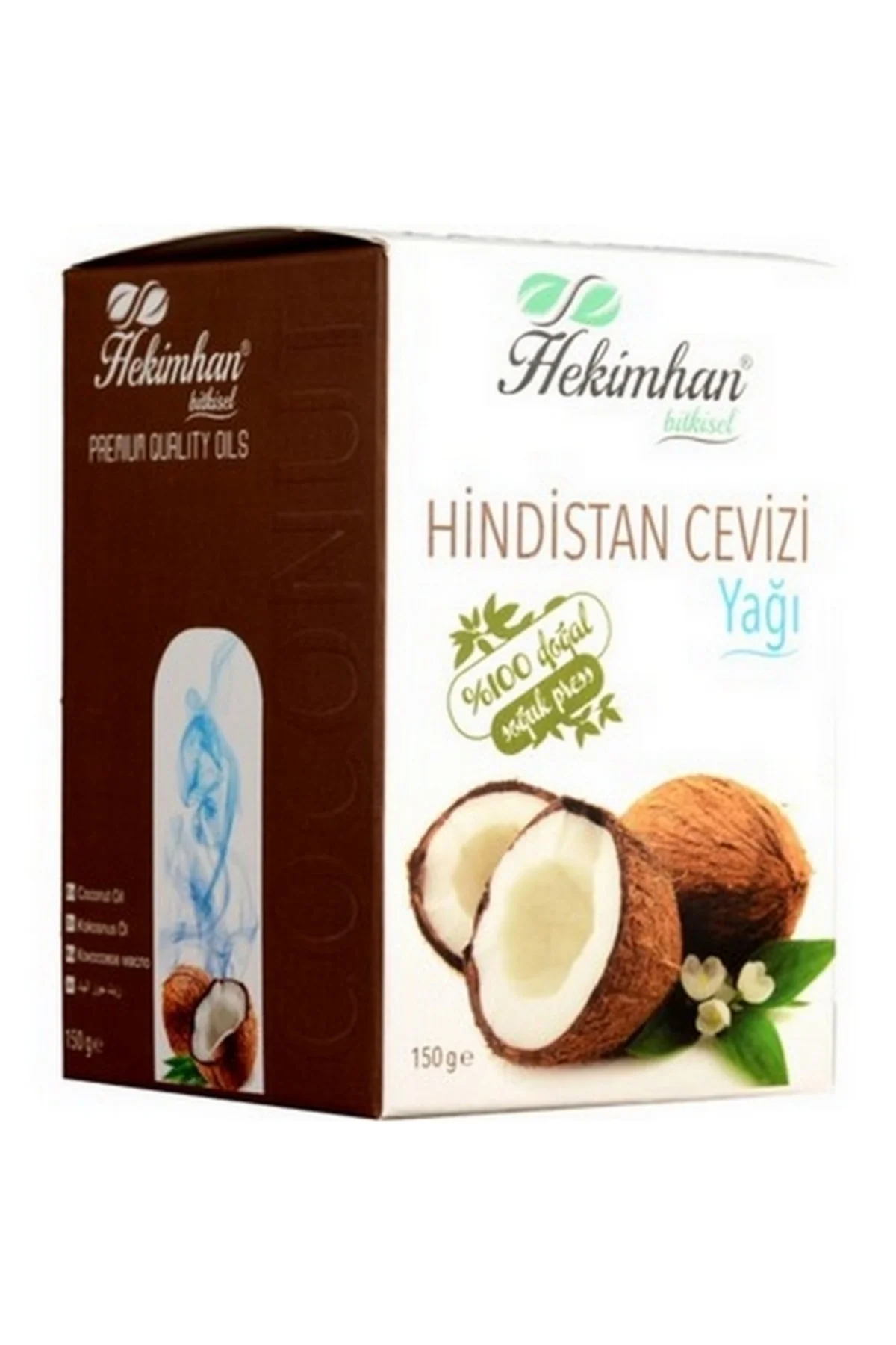 Hekimhan Katı Hindistan Cevizi Yağı 150 Ml