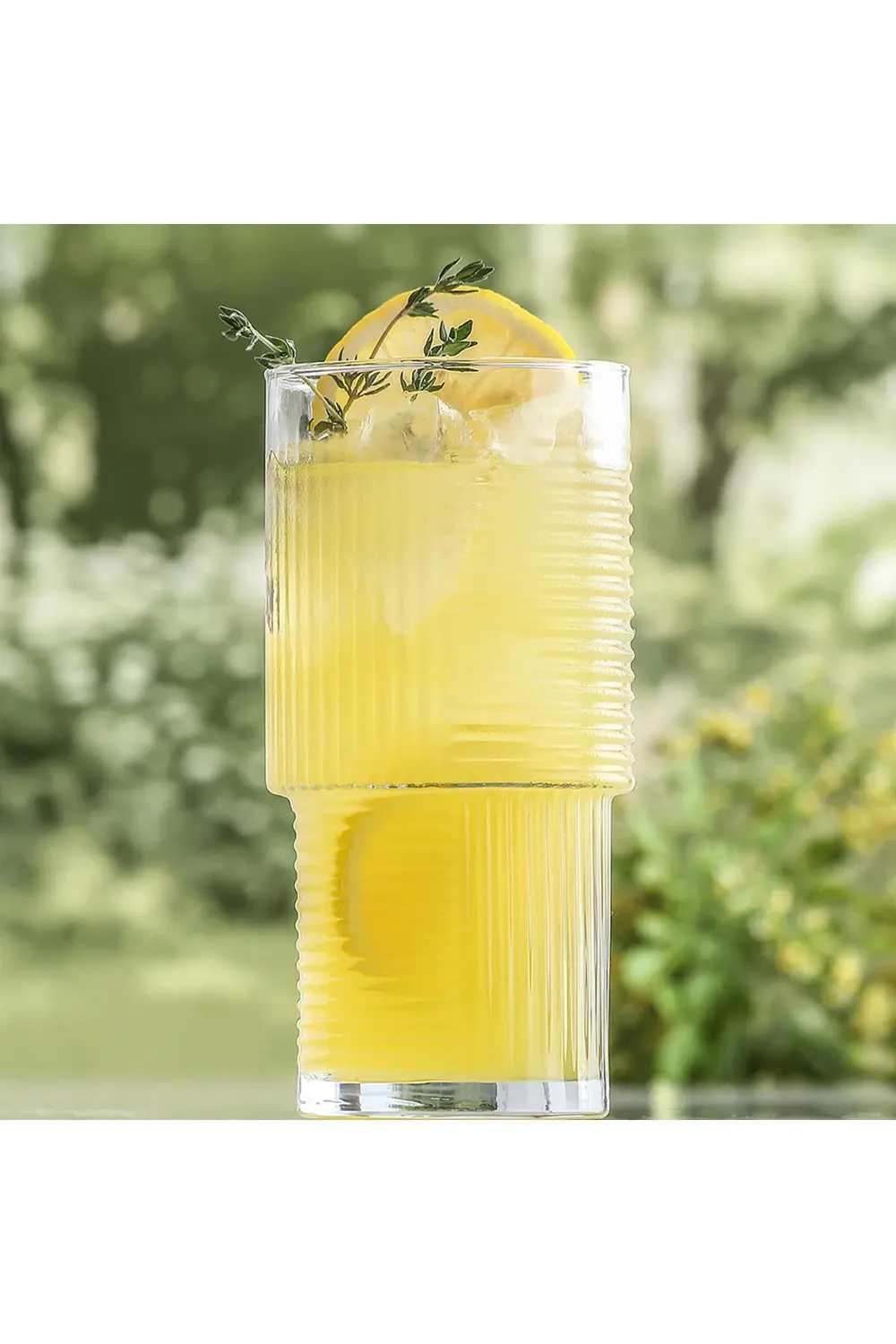 Helen Cam Meşrubat Bardağı 6'lı 400 ml (Büyük Su/Kokteyl/Soğuk Ka