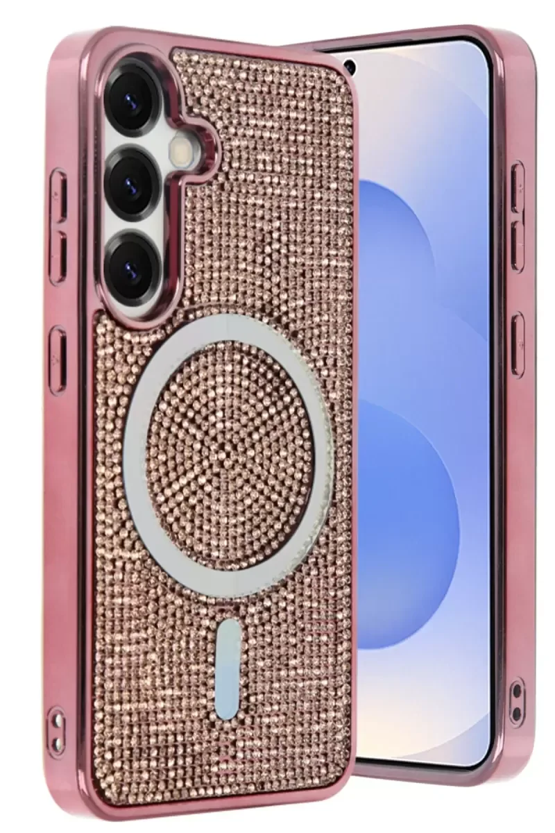 Helen Magsafe Kapak - Pembe | Galaxy S23 FE ile Uyumlu Şık Kılıf